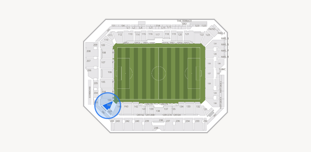 ScottsMiracle-Gro Field Seating Chart
