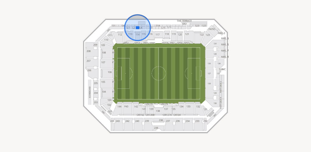 ScottsMiracle-Gro Field Seating Chart