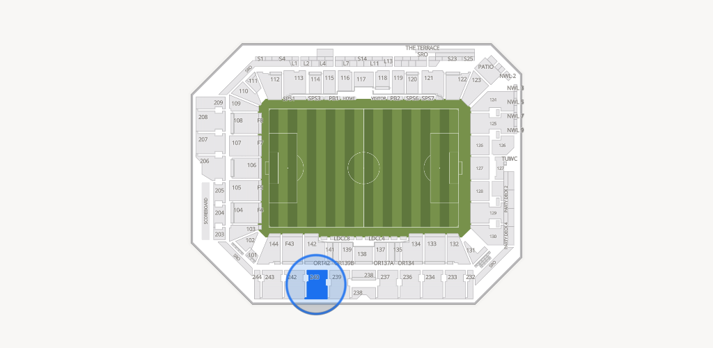 ScottsMiracle-Gro Field Seating Chart