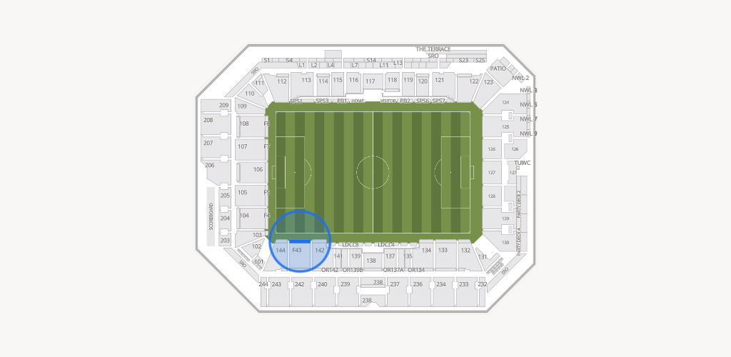 ScottsMiracle-Gro Field Seating Chart