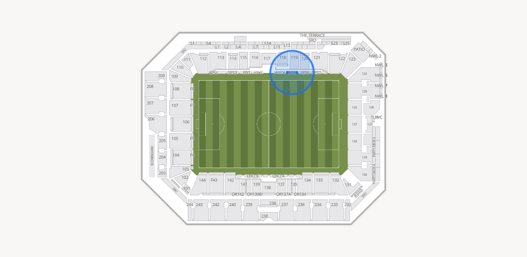ScottsMiracle-Gro Field Seating Chart