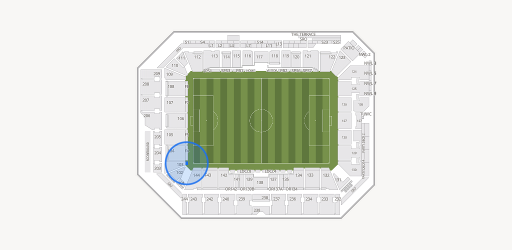 ScottsMiracle-Gro Field Seating Chart