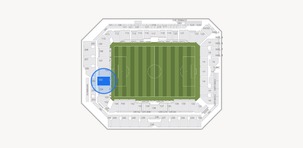 ScottsMiracle-Gro Field Seating Chart