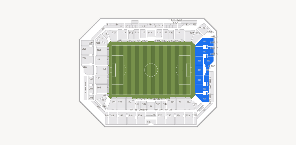 ScottsMiracle-Gro Field Seating Chart
