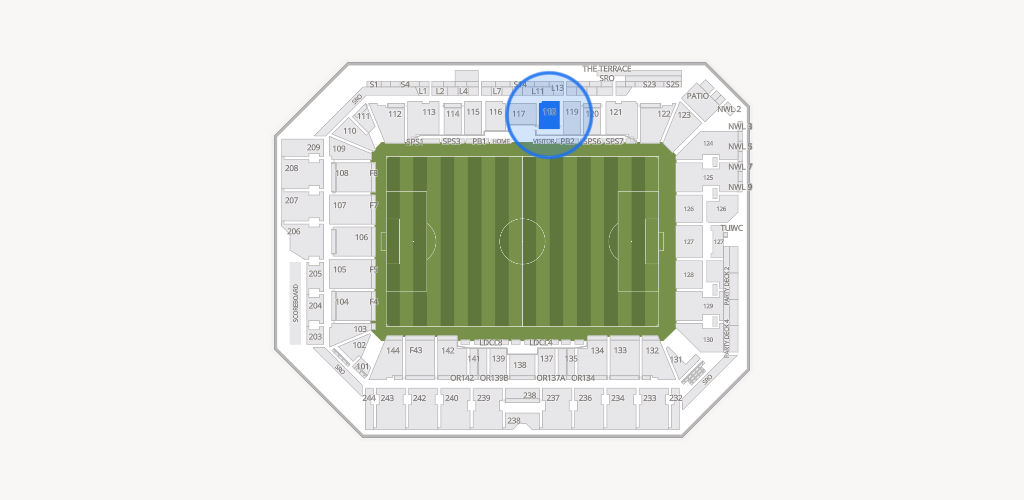 ScottsMiracle-Gro Field Seating Chart