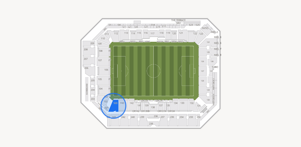 ScottsMiracle-Gro Field Seating Chart