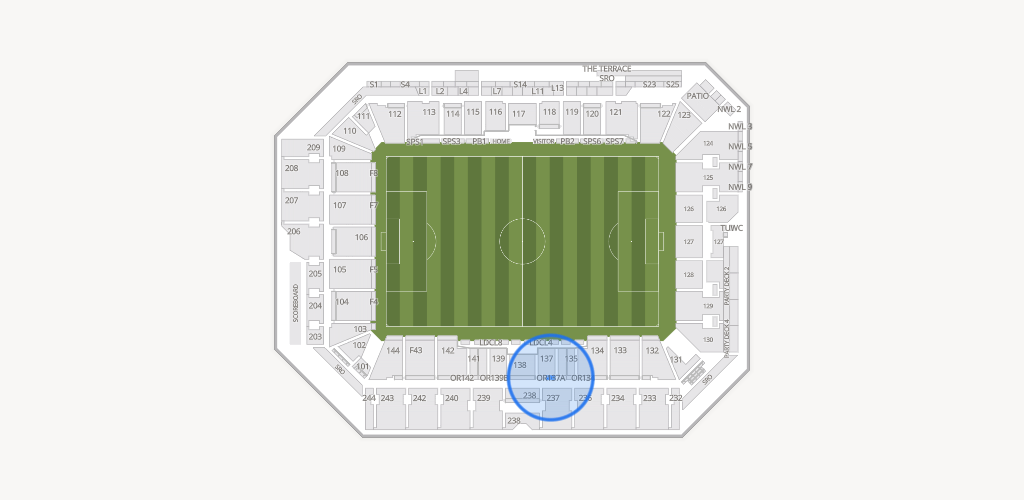 ScottsMiracle-Gro Field Seating Chart