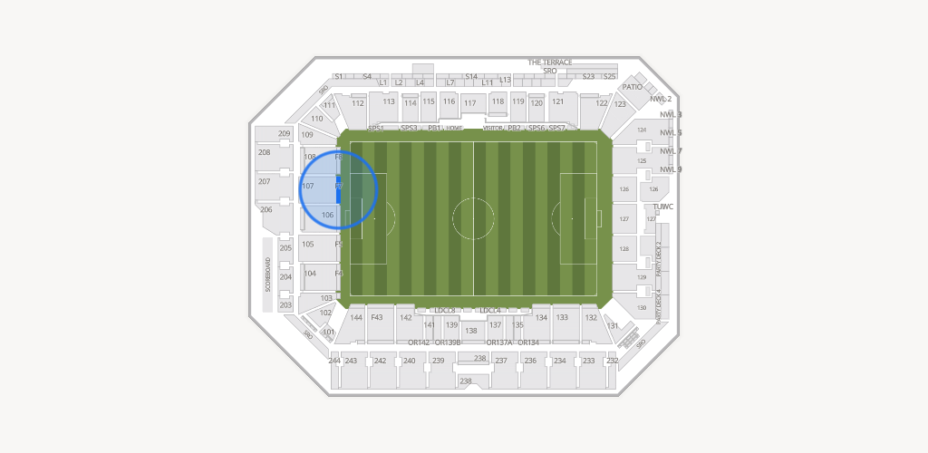 ScottsMiracle-Gro Field Seating Chart