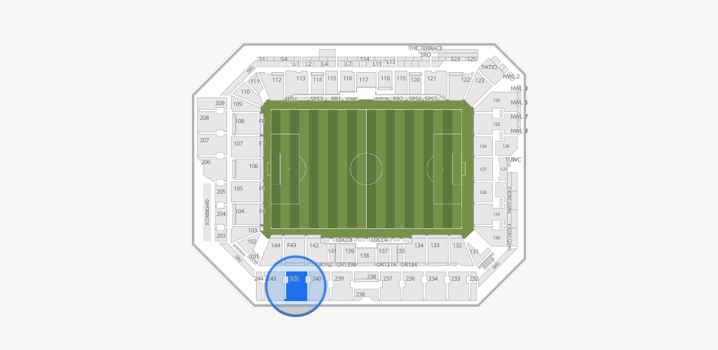 ScottsMiracle-Gro Field Seating Chart