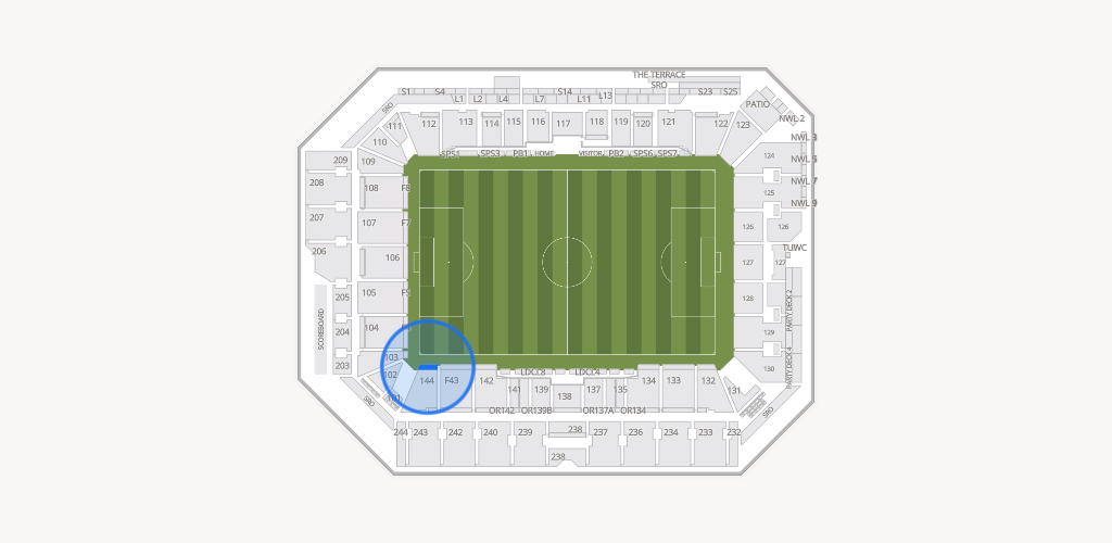 ScottsMiracle-Gro Field Seating Chart
