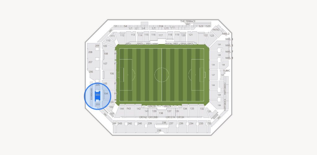 ScottsMiracle-Gro Field Seating Chart