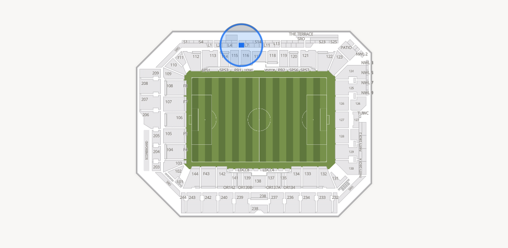 ScottsMiracle-Gro Field Seating Chart