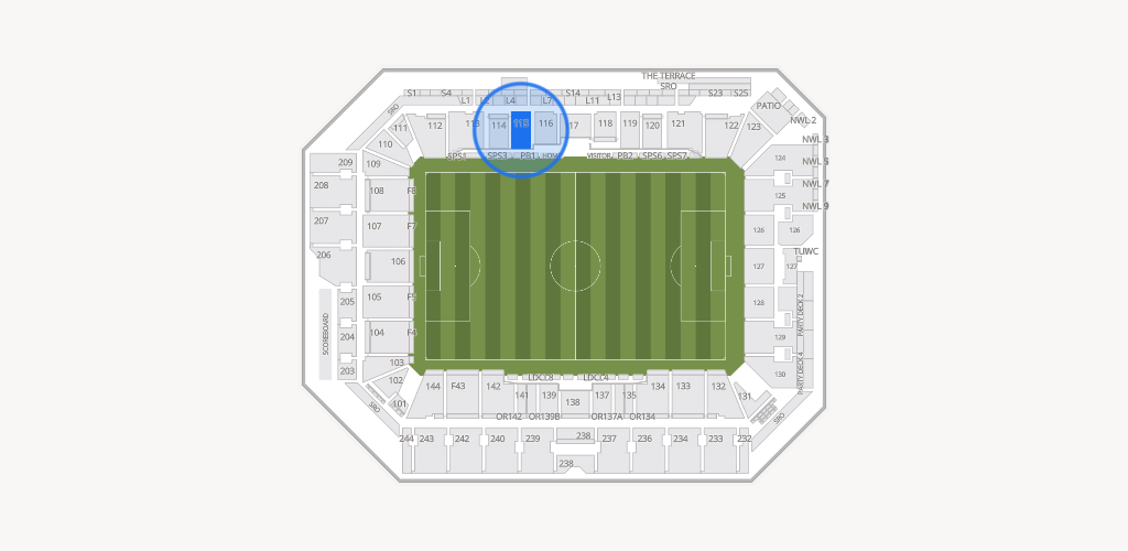 ScottsMiracle-Gro Field Seating Chart