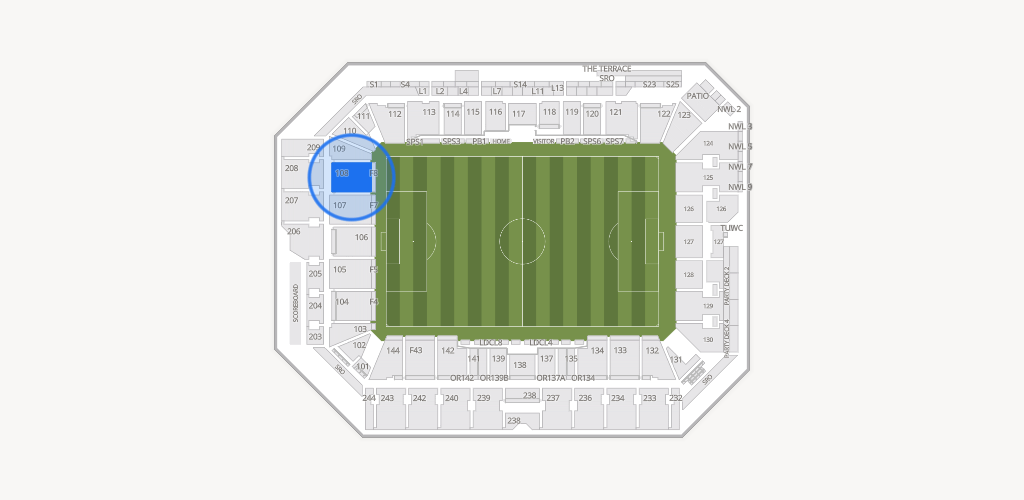 ScottsMiracle-Gro Field Seating Chart