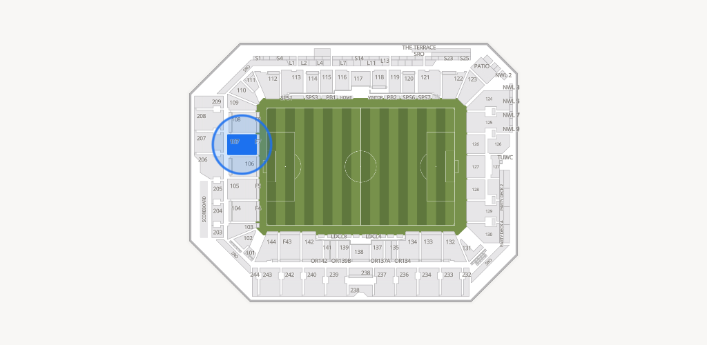 ScottsMiracle-Gro Field Seating Chart