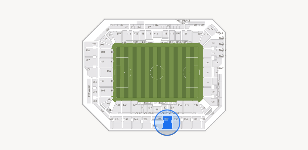 ScottsMiracle-Gro Field Seating Chart