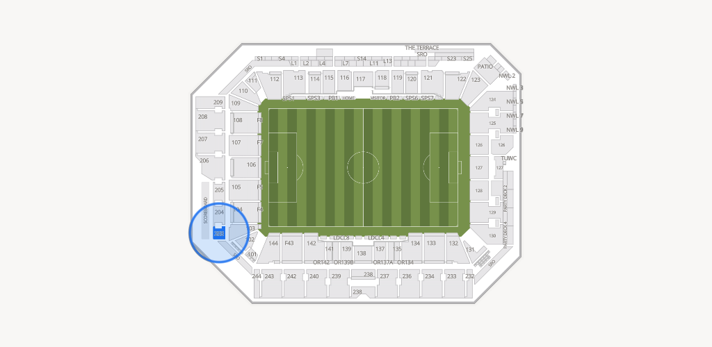 ScottsMiracle-Gro Field Seating Chart