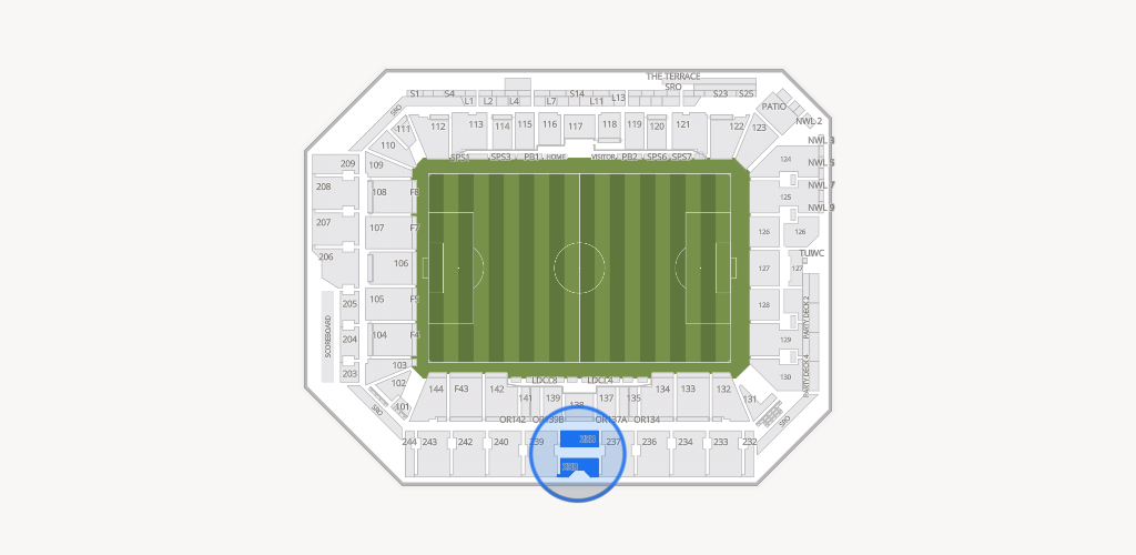 ScottsMiracle-Gro Field Seating Chart