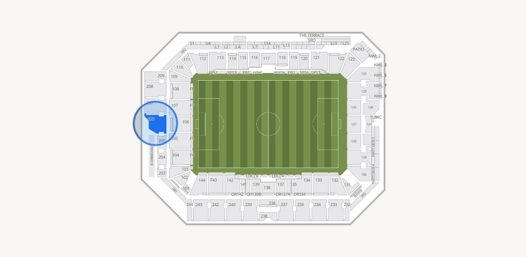 ScottsMiracle-Gro Field Seating Chart