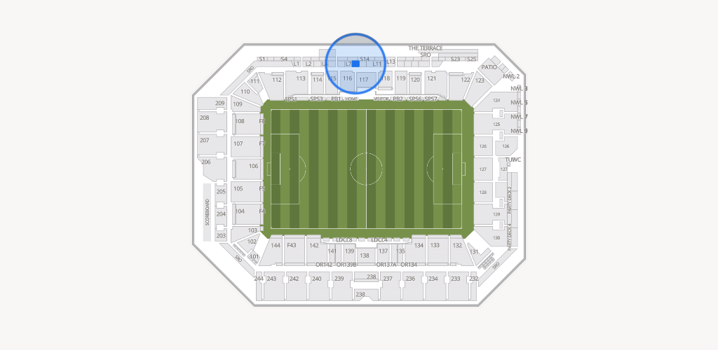 ScottsMiracle-Gro Field Seating Chart