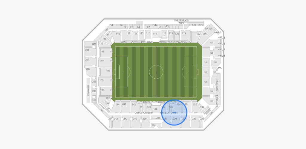 ScottsMiracle-Gro Field Seating Chart