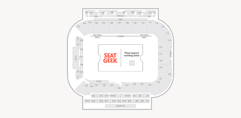 SeatGeek Stadium Seating Chart