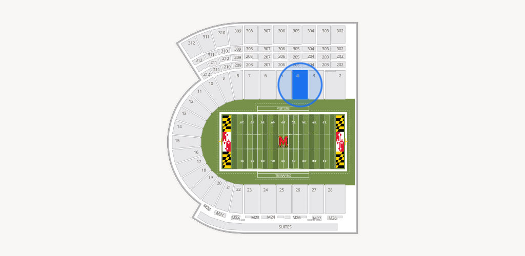 SECU Stadium Seating Chart