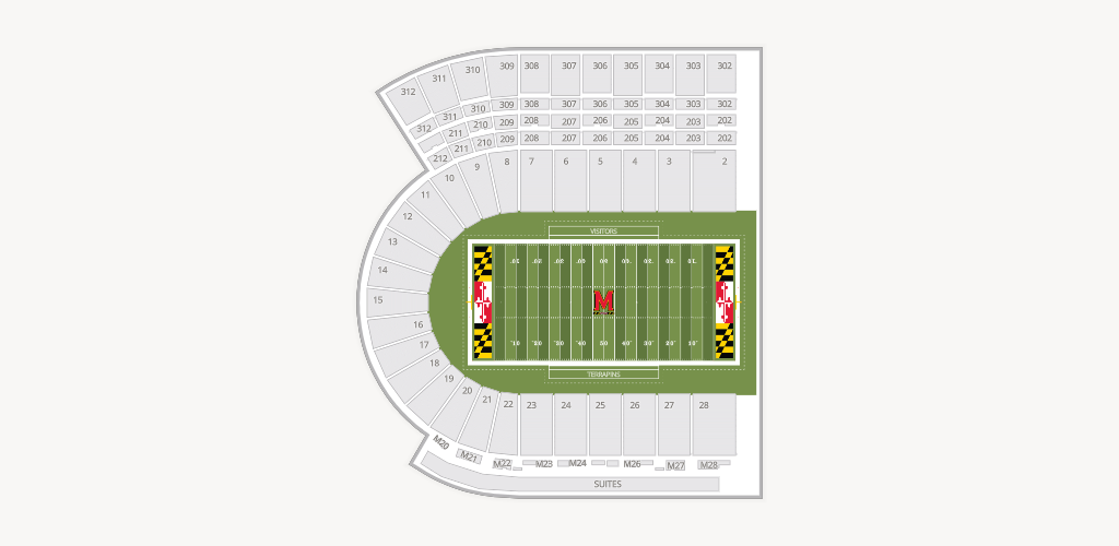 SECU Stadium Seating Chart