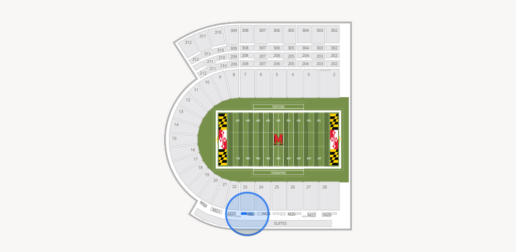 SECU Stadium Seating Chart