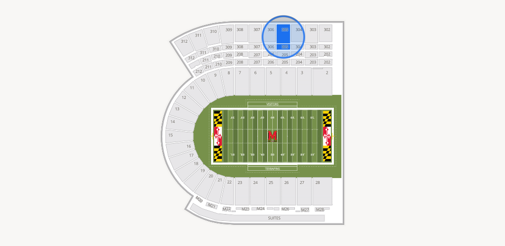 SECU Stadium Seating Chart