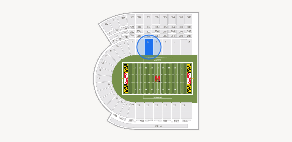 SECU Stadium Seating Chart