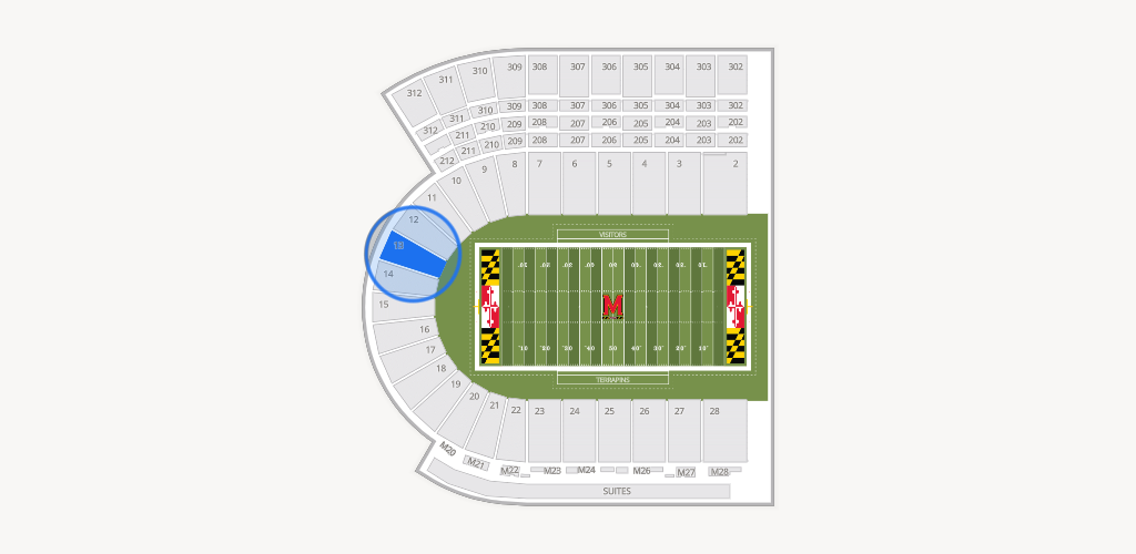 SECU Stadium Seating Chart