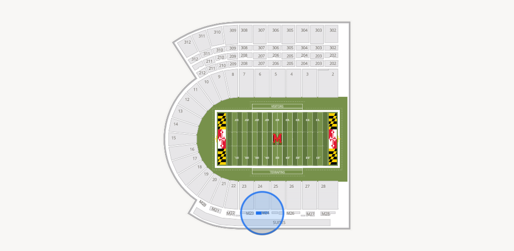 SECU Stadium Seating Chart