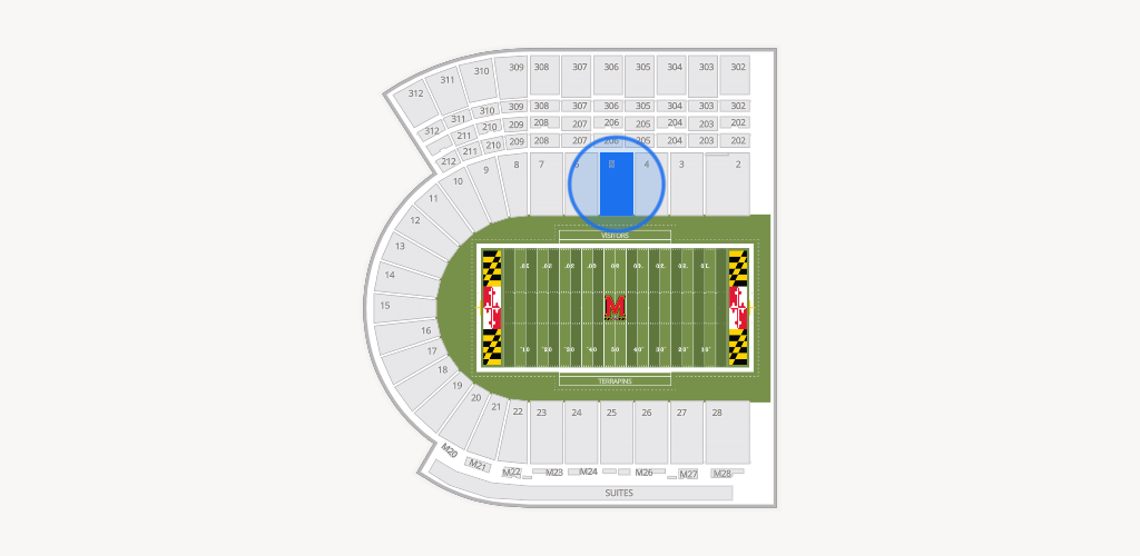 SECU Stadium Seating Chart