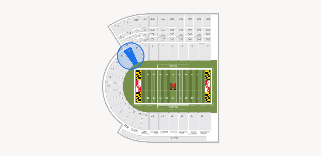 SECU Stadium Seating Chart