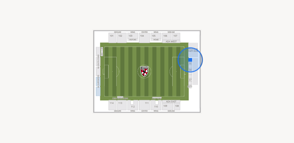 Segra Field Seating Chart