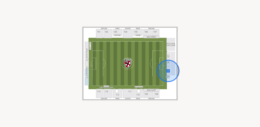 Segra Field Seating Chart