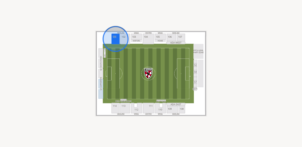 Segra Field Seating Chart