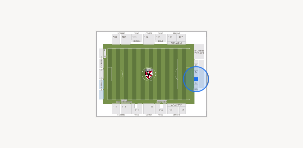 Segra Field Seating Chart