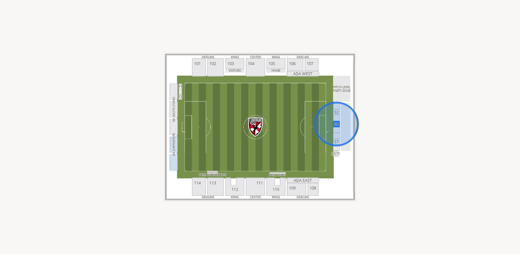 Segra Field Seating Chart