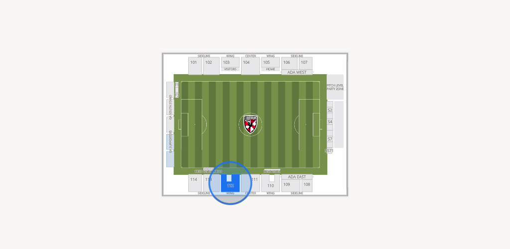 Segra Field Seating Chart