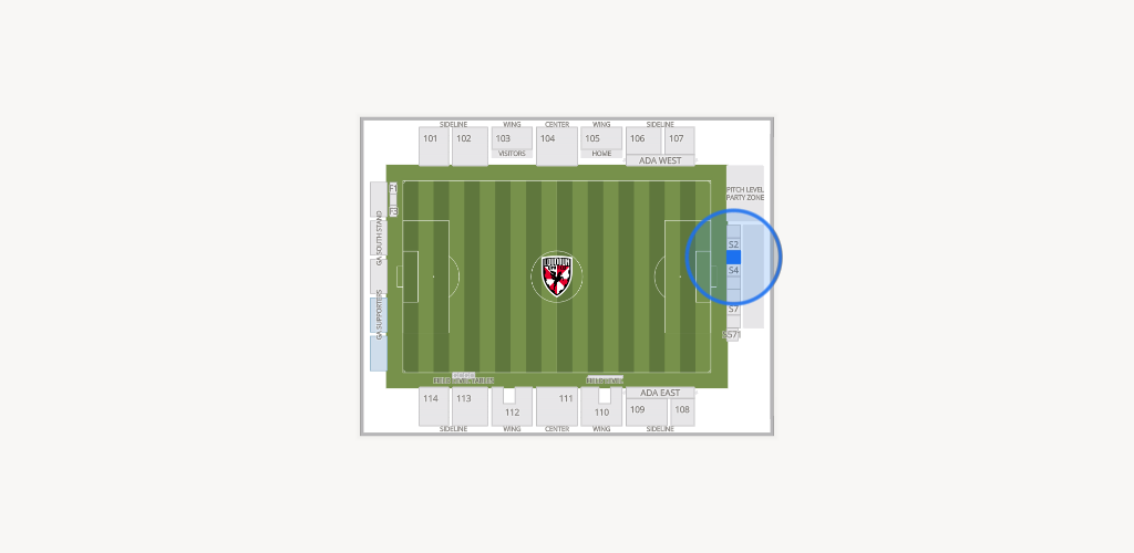 Segra Field Seating Chart