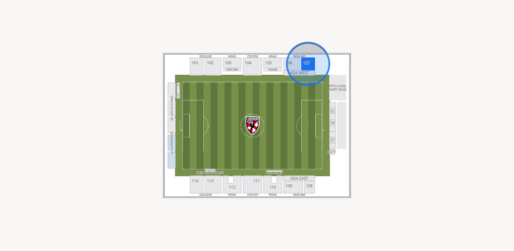 Segra Field Seating Chart