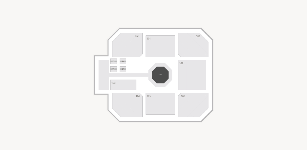 Seneca Allegany Casino and Hotel Seating Chart