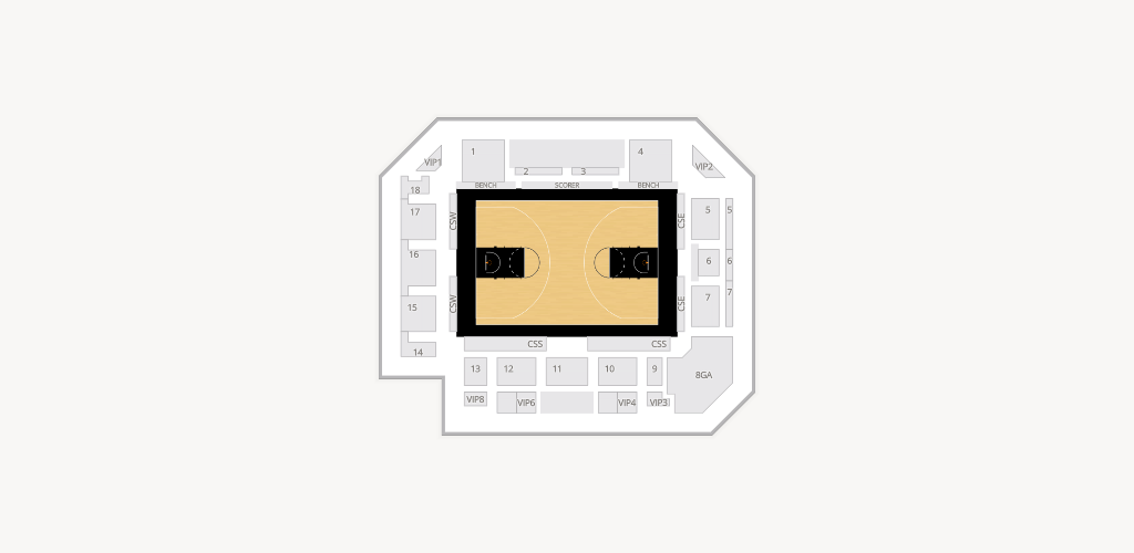 Sephora Arena Seating Chart
