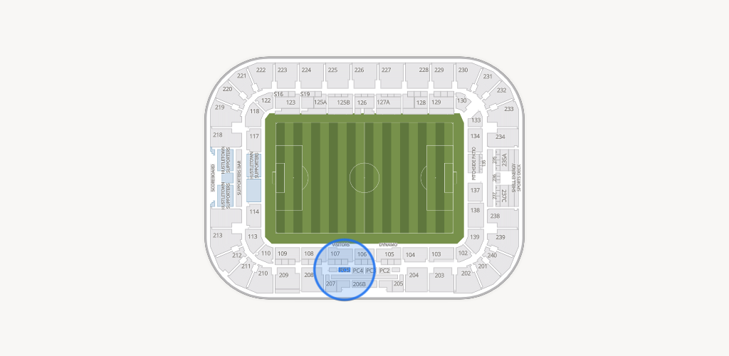 Shell Energy Stadium Seating Chart