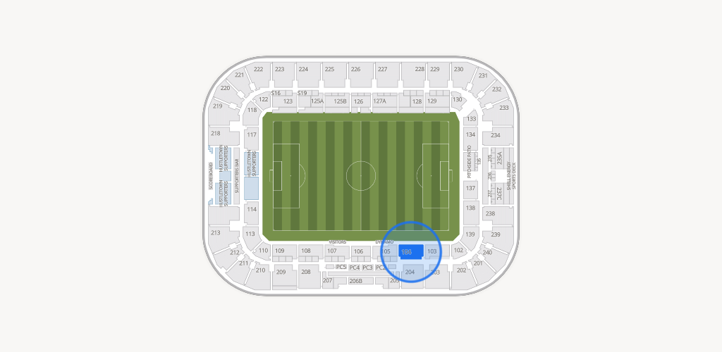 Shell Energy Stadium Seating Chart
