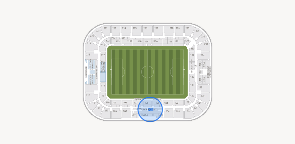 Shell Energy Stadium Seating Chart