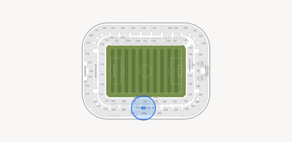 Shell Energy Stadium Seating Chart