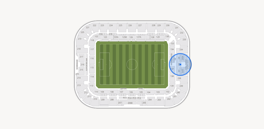 Shell Energy Stadium Seating Chart